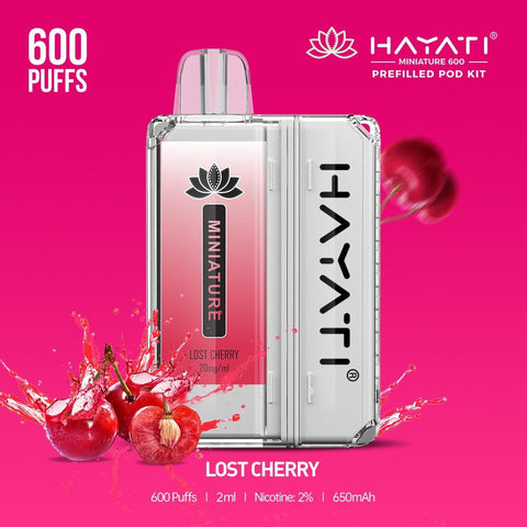 Hayati Miniature 600 Prefilled Pod Kit - Vapeshopdistro