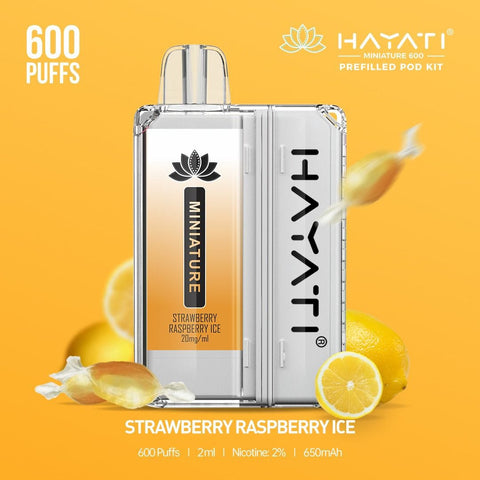 Hayati Miniature 600 Prefilled Pod Kit - Vapeshopdistro