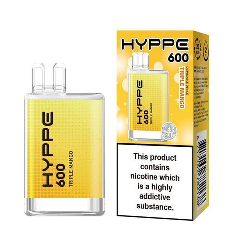 Hyppe 600 Crystal Disposable Vape Pod - Box of 10 - Vapeshopdistro