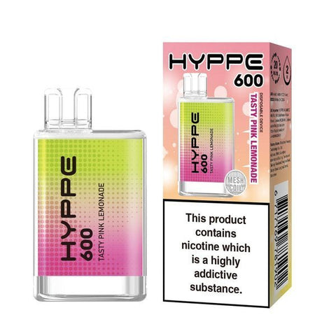 Hyppe 600 Crystal Disposable Vape Pod - Box of 10 - Vapeshopdistro