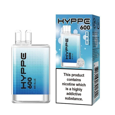 Hyppe 600 Crystal Disposable Vape Pod - Box of 10 - Vapeshopdistro