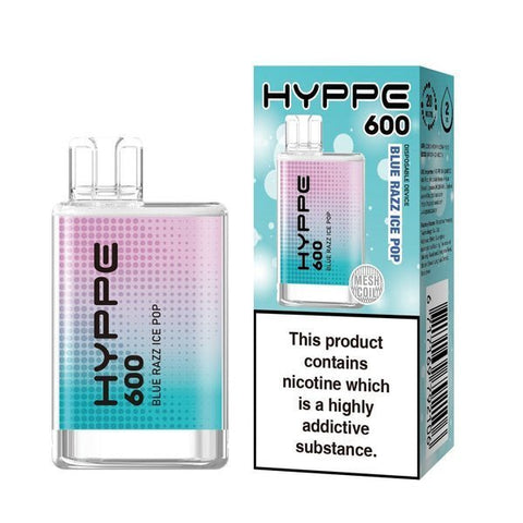 Hyppe 600 Crystal Disposable Vape Pod - Box of 10 - Vapeshopdistro