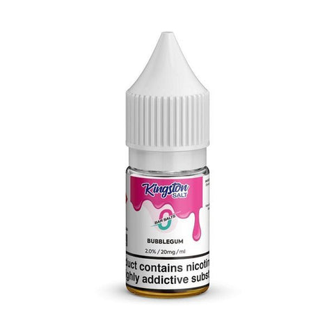 Kingston Salt Bar Salt 10ml E-Liquid Nic Salt Box of 10-Bubblegum-vapeukwholesale