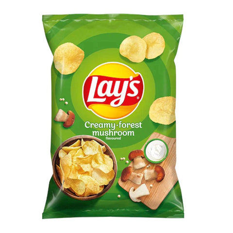 Lays Creamy Forest Mushroom (140g) - Vapeshopdistro