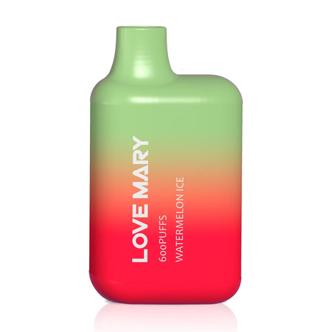 Love Mary 600 Disposable Vape Pod Box of 10-Watermelon Ice-vapeukwholesale