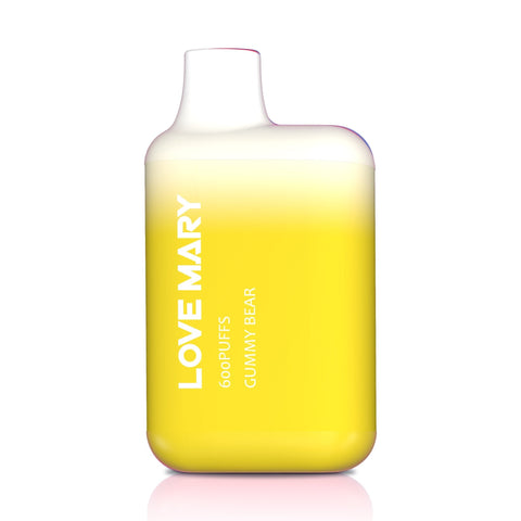 Love Mary 600 Disposable Vape Pod Box of 10-Gummy Bear-vapeukwholesale