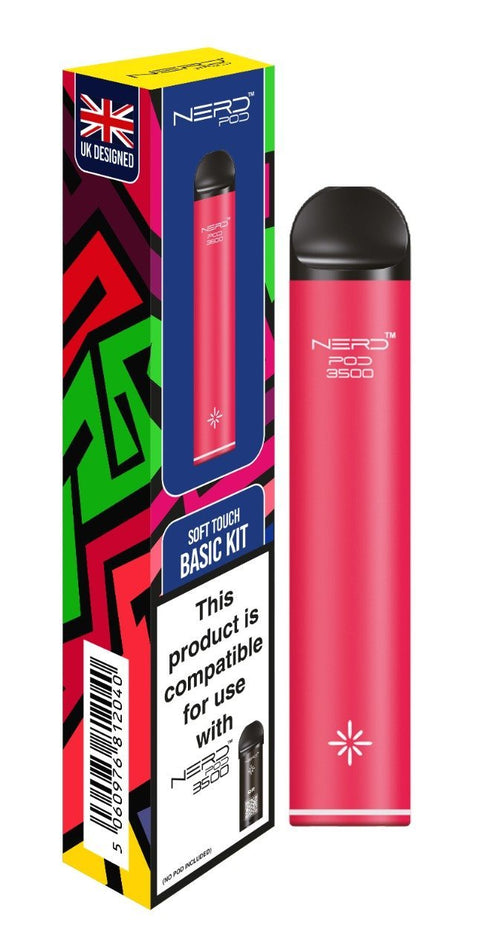 Nerd Pod Soft Touch Basic Kit - Vapeshopdistro
