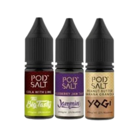 Pod Salt Fusions 10ML Nic Salt (Pack of 10) - Vapeshopdistro