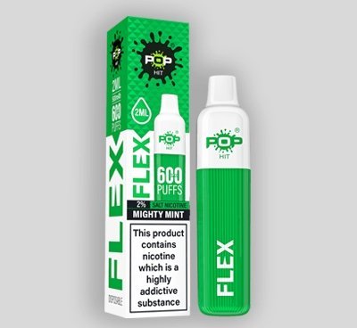Pop Hit Flex 600 Disposable Vape Pod Pen Box of 10 - Vapeshopdistro