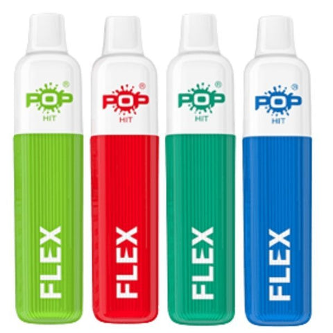 Pop Hit Flex 600 Disposable Vape Pod Pen Box of 10 - Vapeshopdistro
