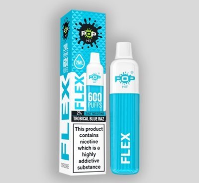 Pop Hit Flex 600 Disposable Vape Pod Pen Box of 10 - Vapeshopdistro