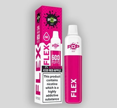 Pop Hit Flex 600 Disposable Vape Pod Pen Box of 10 - Vapeshopdistro
