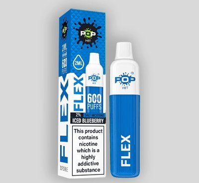 Pop Hit Flex 600 Disposable Vape Pod Pen Box of 10 - Vapeshopdistro