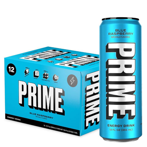 Prime Energy - Blue Raspberry - 355ml - Vapeshopdistro