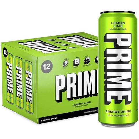 Prime Energy - Lemon Lime - 355ml - Vapeshopdistro