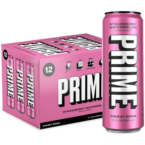 Prime Energy - Strawberry Watermelon - 355ml - Vapeshopdistro