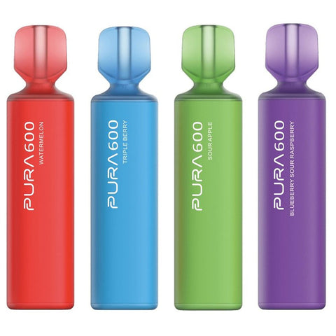 Pura 600 Disposable Vape Pod Box of 10 - Vapeshopdistro