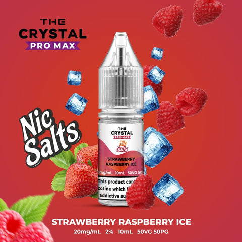 The Crystal Pro Max Vape Nic Salts 10ml - Box of 10 - Vapeshopdistro