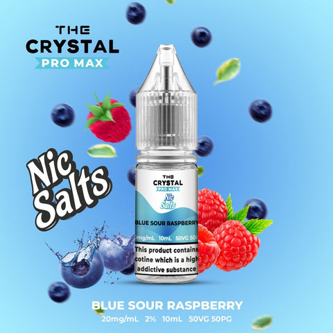The Crystal Pro Max Vape Nic Salts 10ml - Box of 10 - Vapeshopdistro