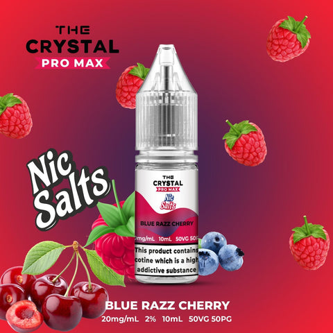 The Crystal Pro Max Vape Nic Salts 10ml - Box of 10 - Vapeshopdistro