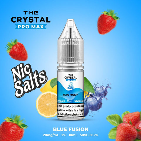 The Crystal Pro Max Vape Nic Salts 10ml - Box of 10 - Vapeshopdistro