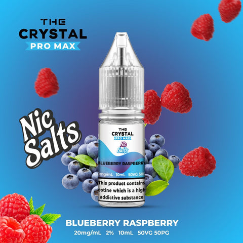 The Crystal Pro Max Vape Nic Salts 10ml - Box of 10 - Vapeshopdistro