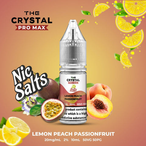 The Crystal Pro Max Vape Nic Salts 10ml - Box of 10 - Vapeshopdistro