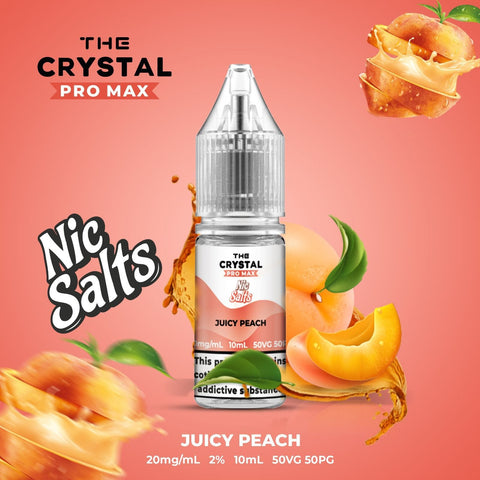 The Crystal Pro Max Vape Nic Salts 10ml - Box of 10 - Vapeshopdistro