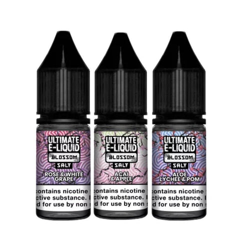 Ultimate E-Liquid Blossom 10ML Nic Salt (Pack of 10) - Vapeshopdistro