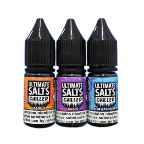Ultimate Salts Chilled 10ML Nic Salt (Pack of 10) - Vapeshopdistro