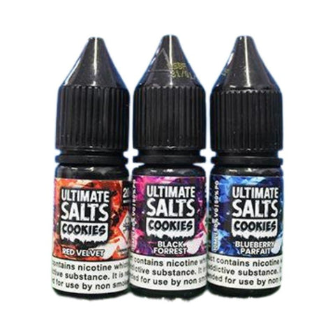 Ultimate Salts Cookies 10ML Nic Salt (Pack of 10) - Vapeshopdistro