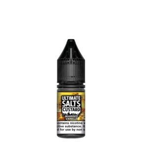 Ultimate Salts Custard 10ML Nic Salt (Pack of 10) - Vapeshopdistro