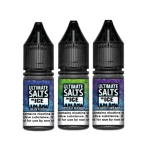 Ultimate Salts On Ice 10ML Nic Salt (Pack of 10) - Vapeshopdistro
