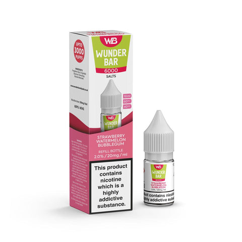 Wundar Bar 6000 Nic Salt 10ml - Box of 10 - Vapeshopdistro
