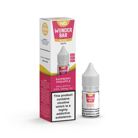 Wundar Bar 6000 Nic Salt 10ml - Box of 10 - Vapeshopdistro