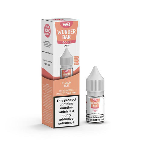 Wundar Bar 6000 Nic Salt 10ml - Box of 10 - Vapeshopdistro