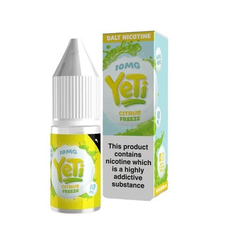 Yeti 10ml Nic Salt (Pack of 10) - Vapeshopdistro