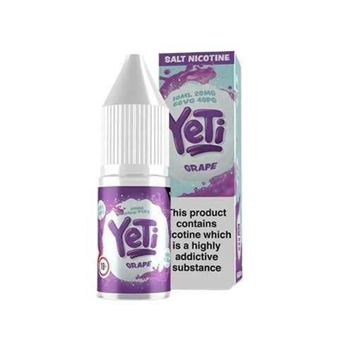 Yeti 10ml Nic Salt (Pack of 10) - Vapeshopdistro